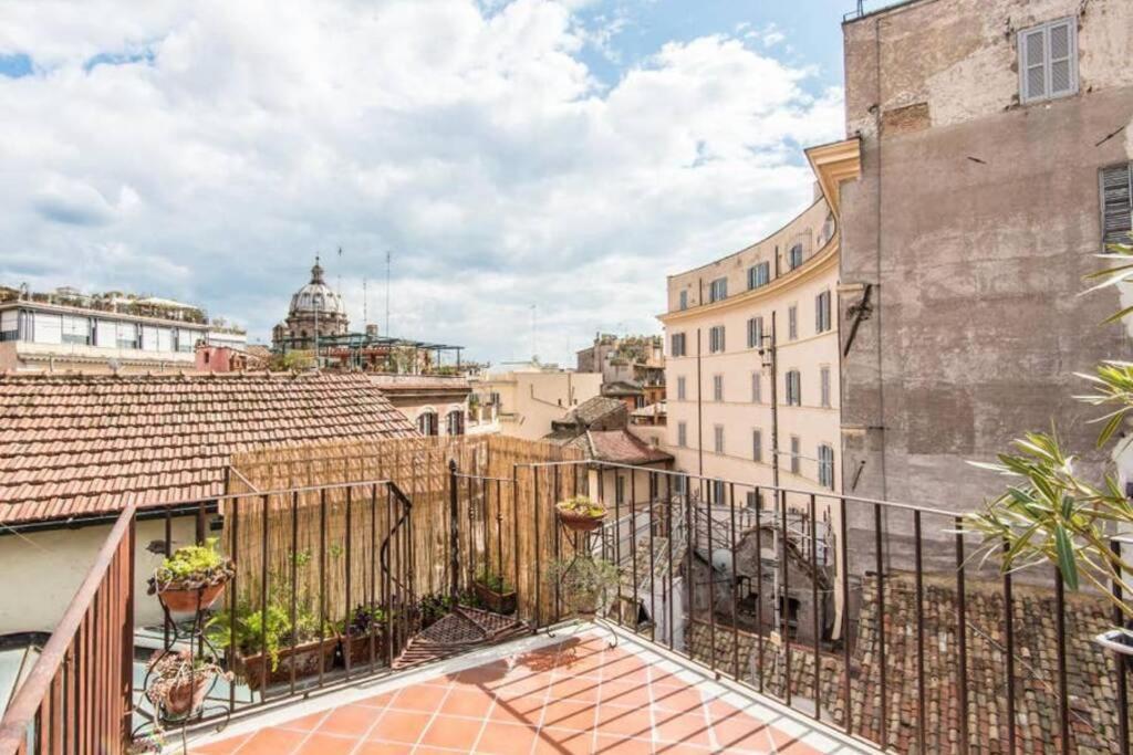 Pallaro Terrace Apartment Rom Exterior foto