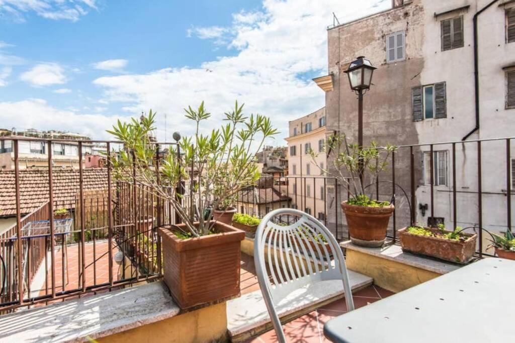Pallaro Terrace Apartment Rom Exterior foto
