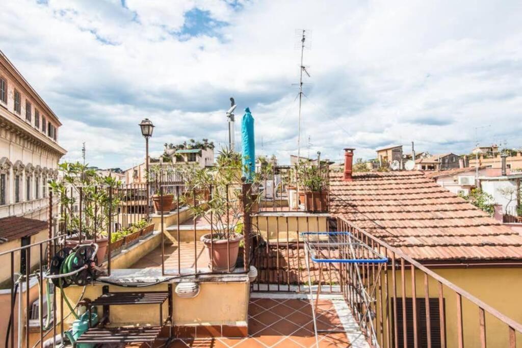 Pallaro Terrace Apartment Rom Exterior foto