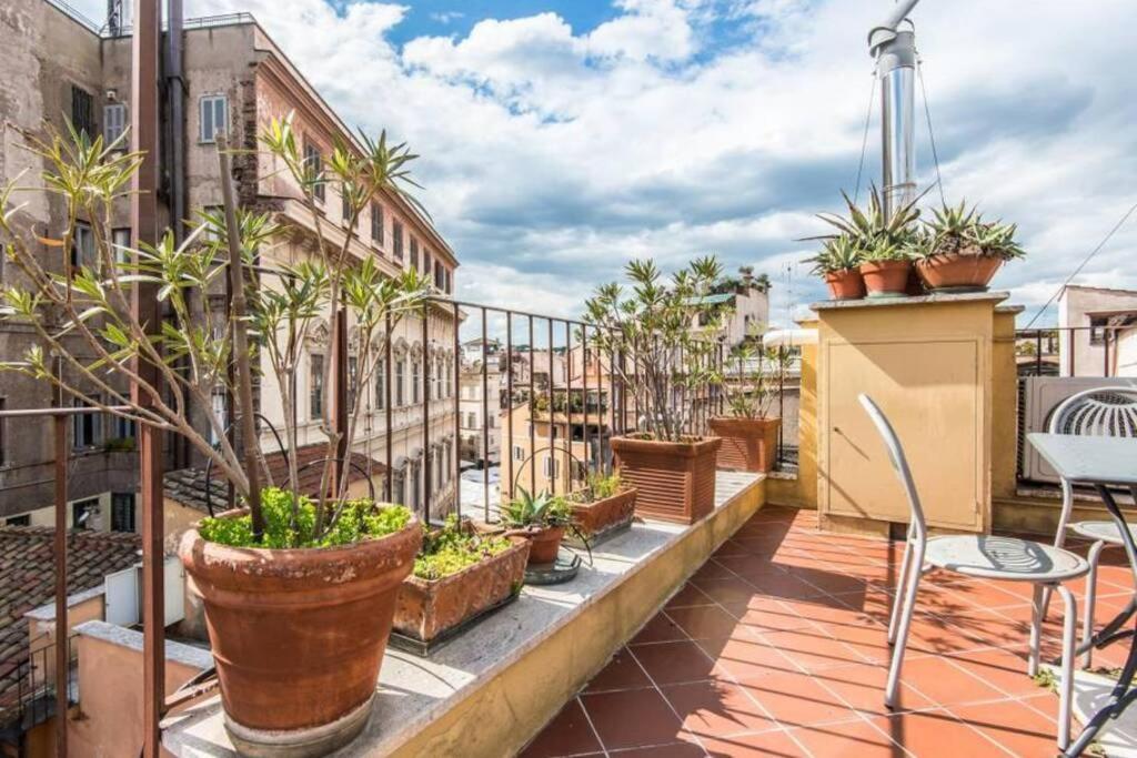 Pallaro Terrace Apartment Rom Exterior foto