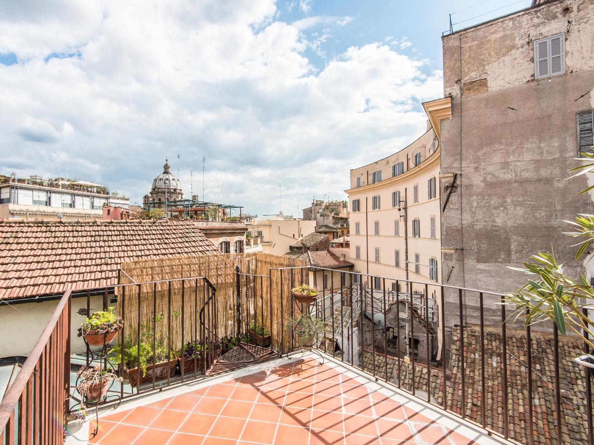 Pallaro Terrace Apartment Rom Exterior foto