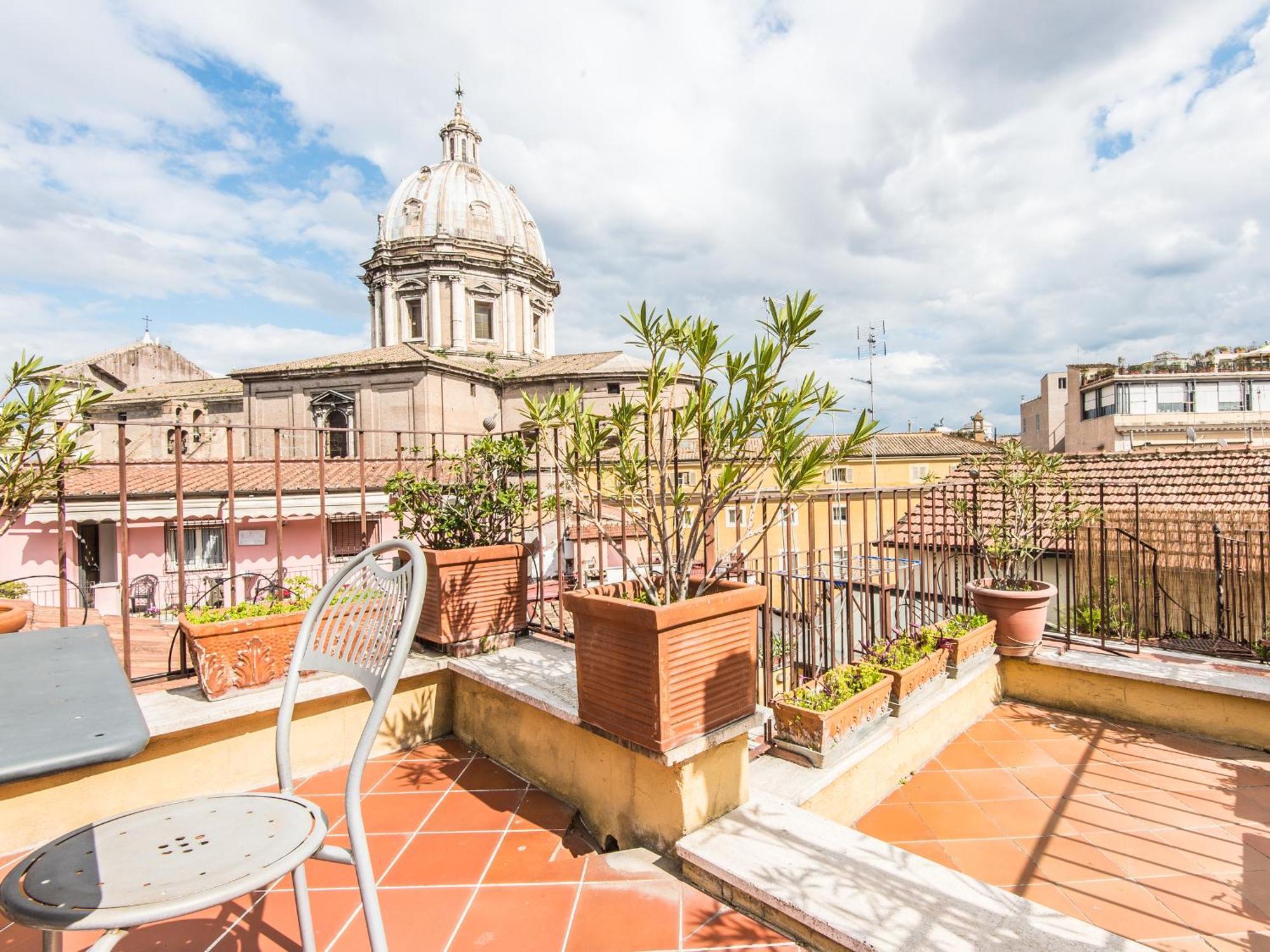 Pallaro Terrace Apartment Rom Exterior foto