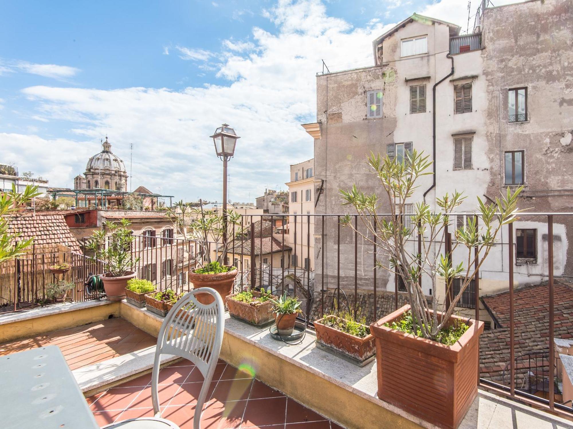 Pallaro Terrace Apartment Rom Exterior foto