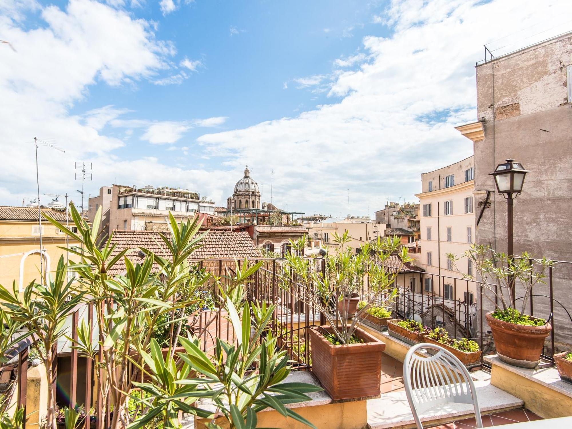 Pallaro Terrace Apartment Rom Exterior foto