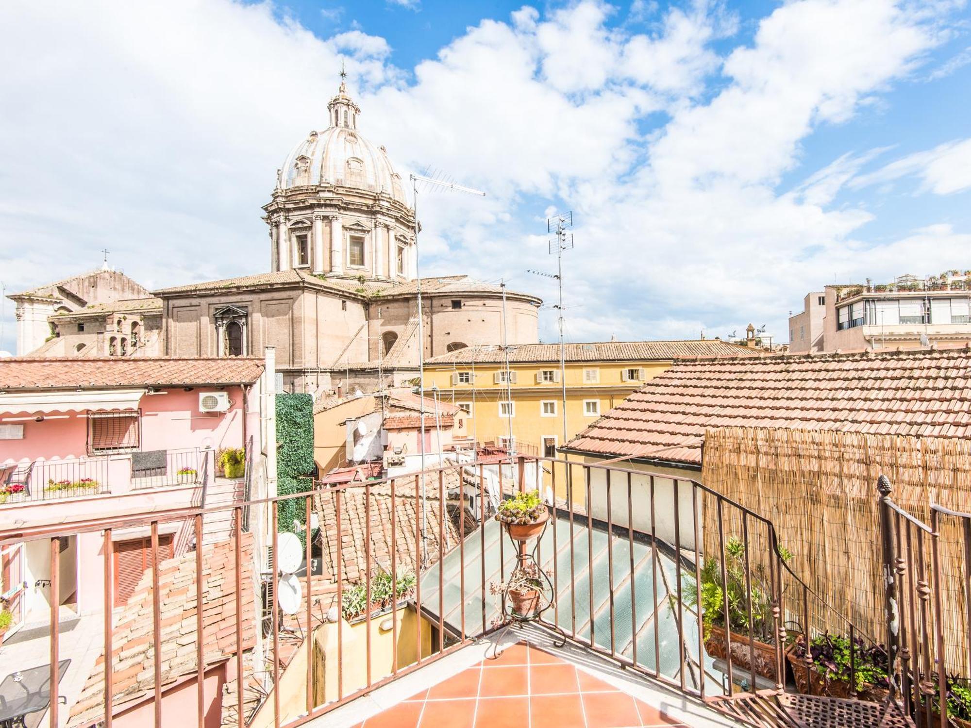 Pallaro Terrace Apartment Rom Exterior foto