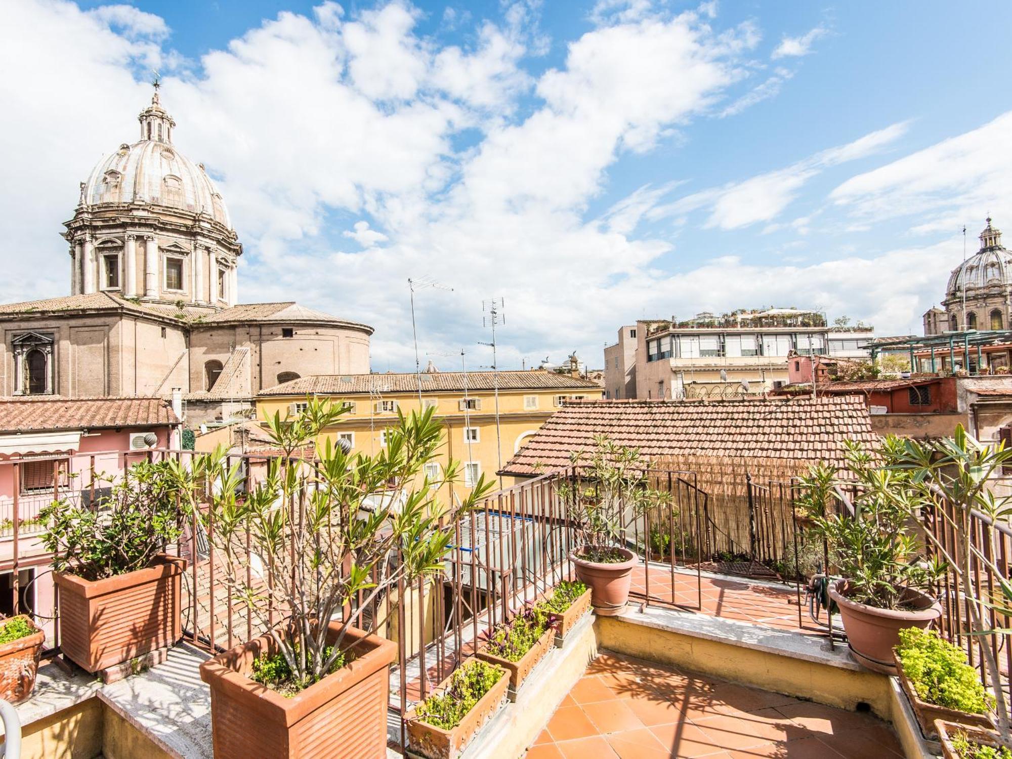 Pallaro Terrace Apartment Rom Exterior foto