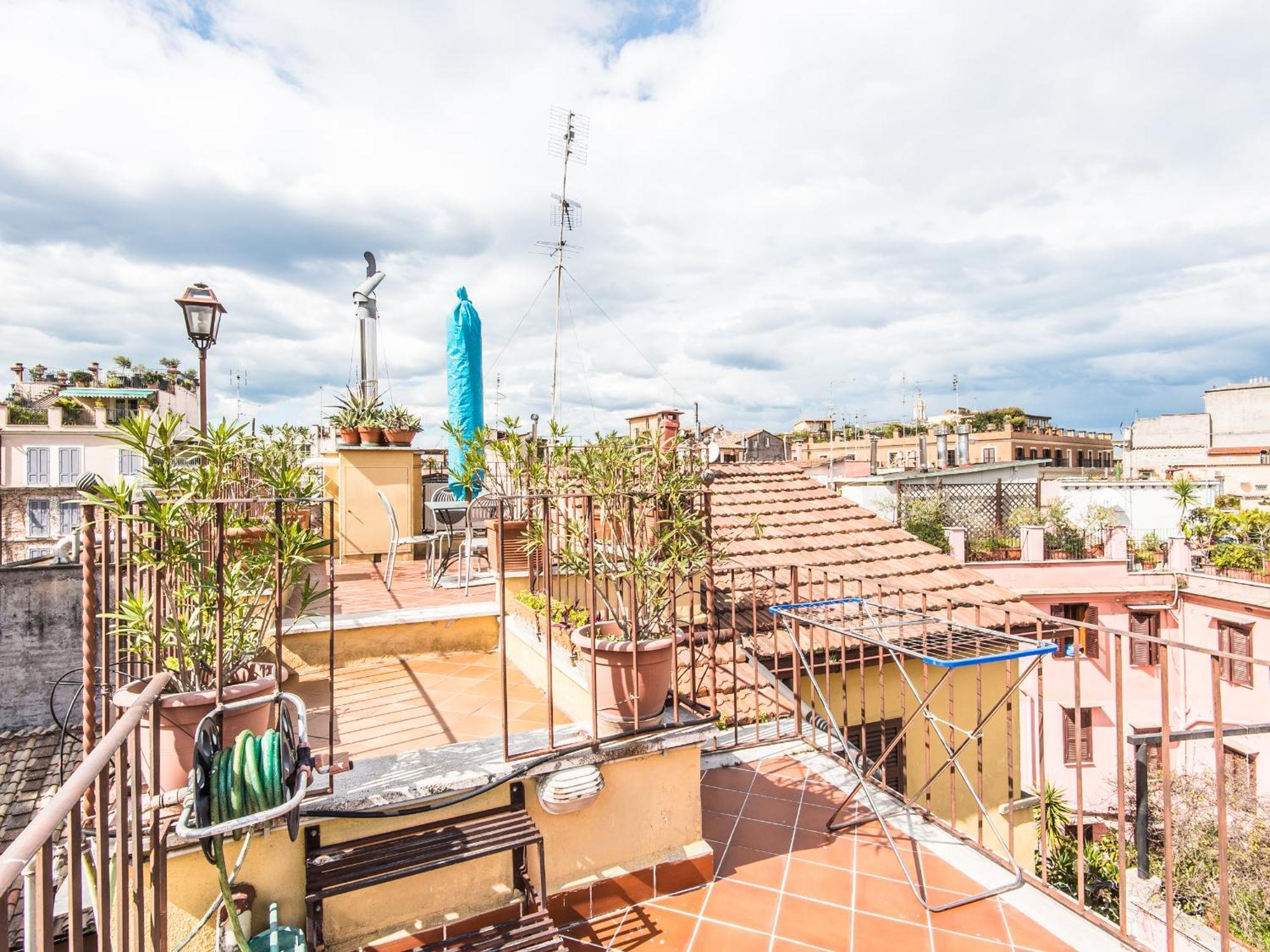 Pallaro Terrace Apartment Rom Exterior foto